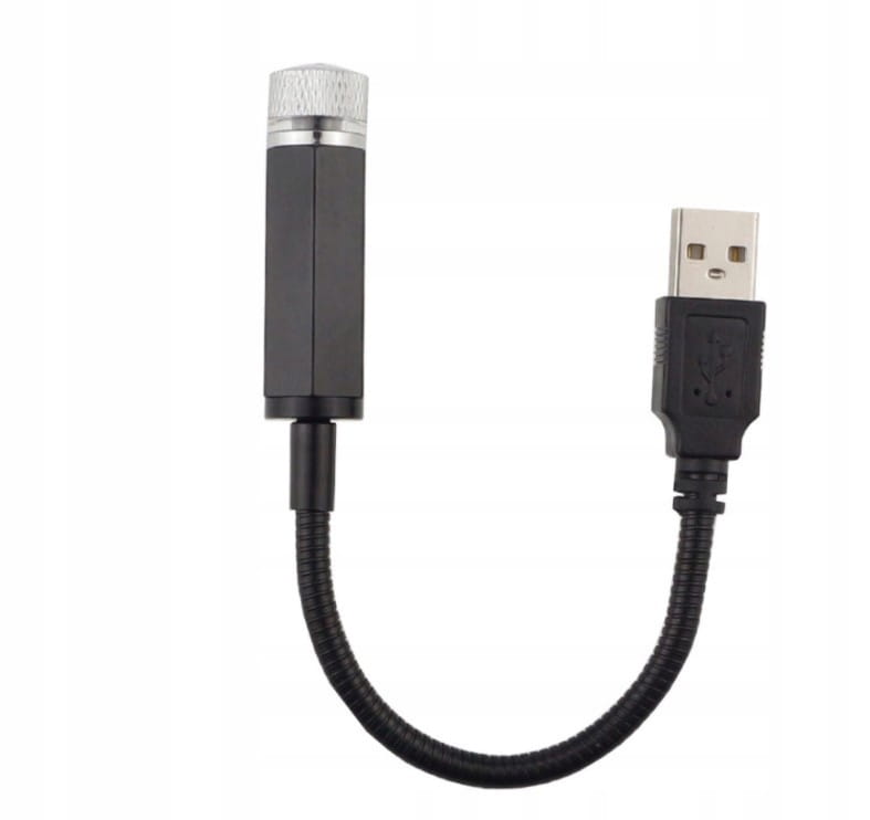 LED projektorius automobiliui, mėlynos žvaigždės