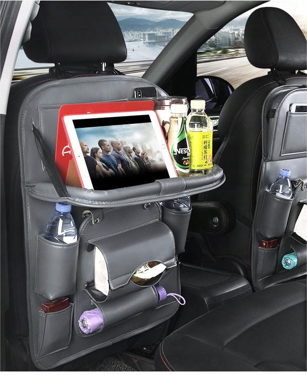 Automobilio organizatorius, stalas iš eko odos, XL