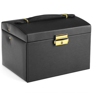 PATRIZIA BEAUTY-23004 juodas kosmetinis lagaminėlis czarny