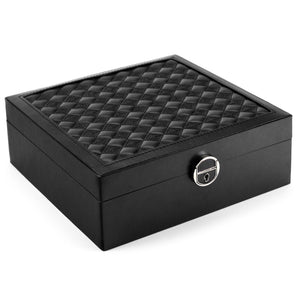 PATRIZIA BEAUTY-23001 juodas kosmetikos lagaminėlis czarny