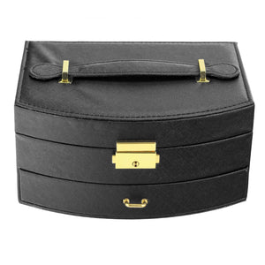 PATRIZIA BEAUTY-23003 juodas kosmetinis lagaminėlis czarny