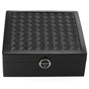 PATRIZIA BEAUTY-23001 juodas kosmetikos lagaminėlis czarny