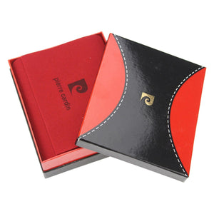 Pierre Cardin TILAK37 8806 RFID juoda ir mėlyna piniginė czarny + niebieski