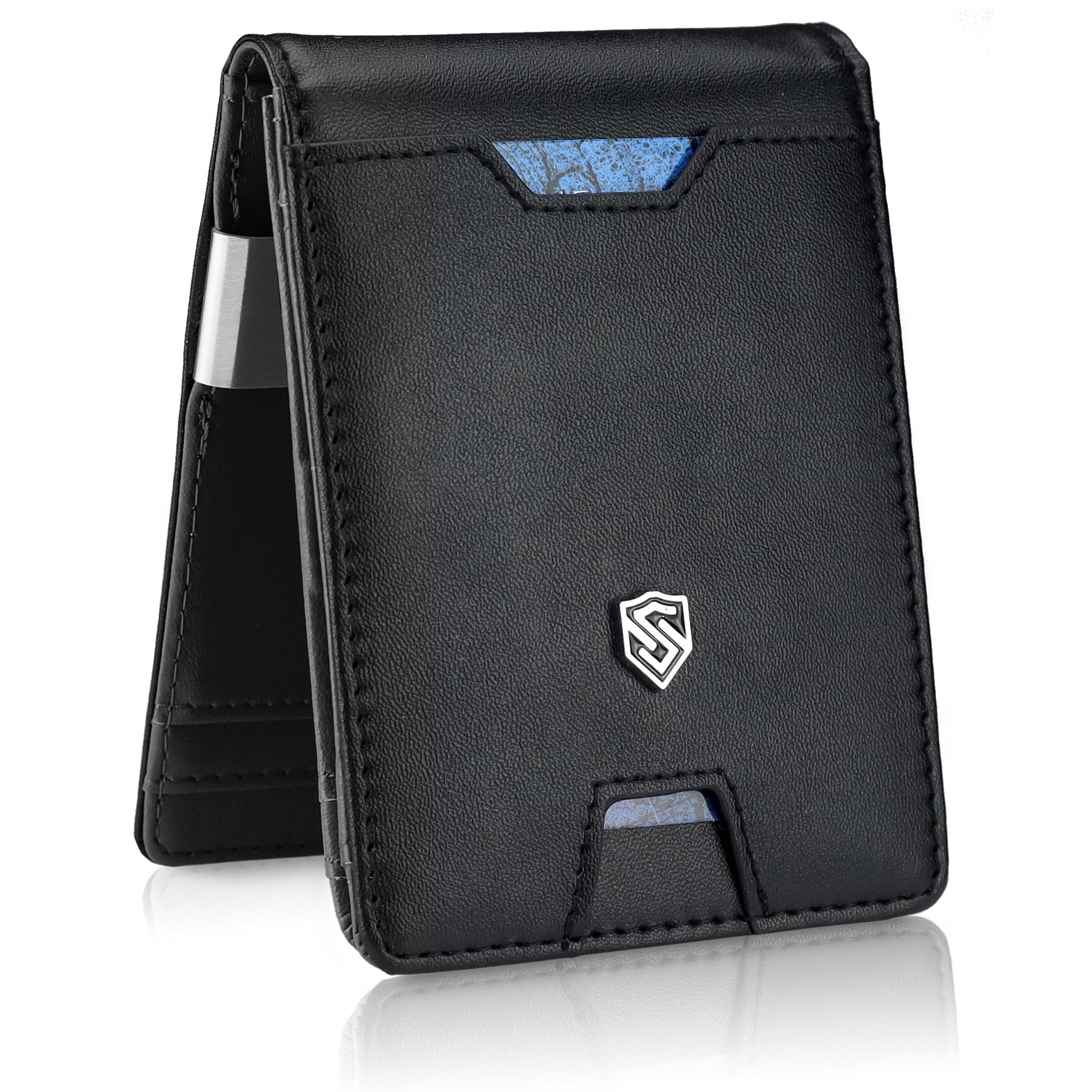 Vyriška plona piniginė, kortelių dėklas su RFID S24