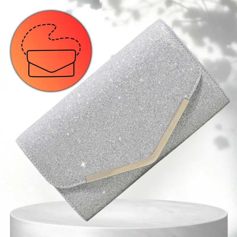 Rankinė moterims V12 sidabro spalvos R53