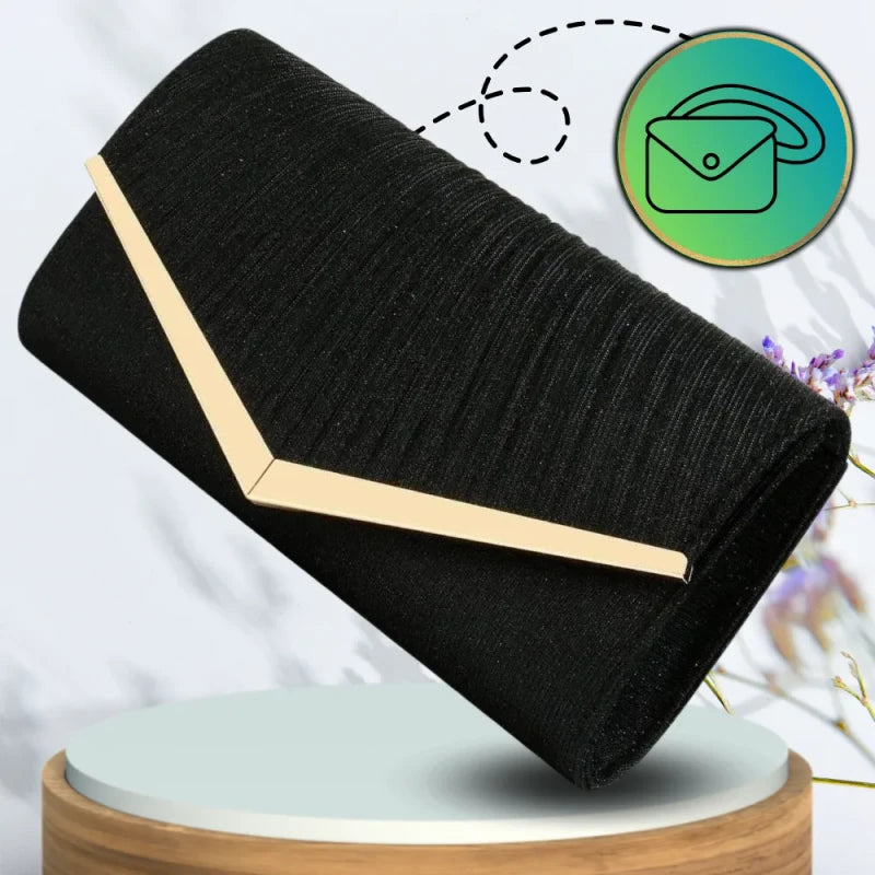 Maža rankinė moterims S115 juoda R805