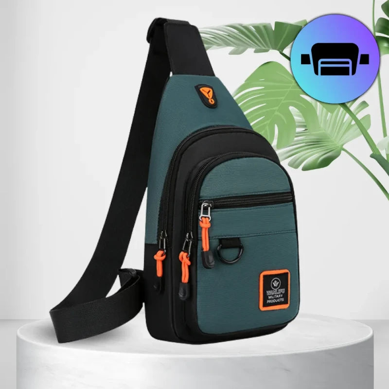 Maža vyriška kuprinė P21, žalia