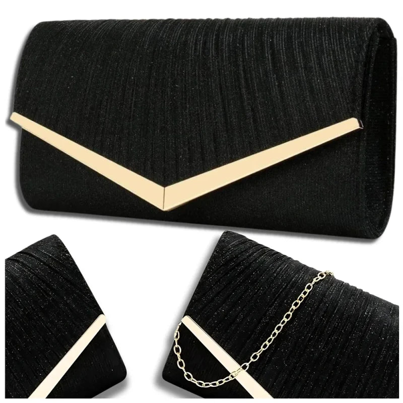 Maža rankinė moterims S115 juoda R805