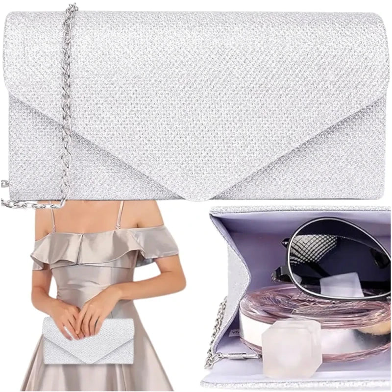 Rankinė moterims E40, sidabro spalvos R284