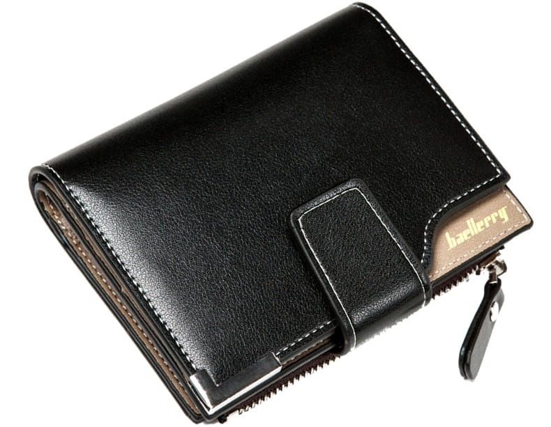 Vyriška piniginė E04, juoda S140