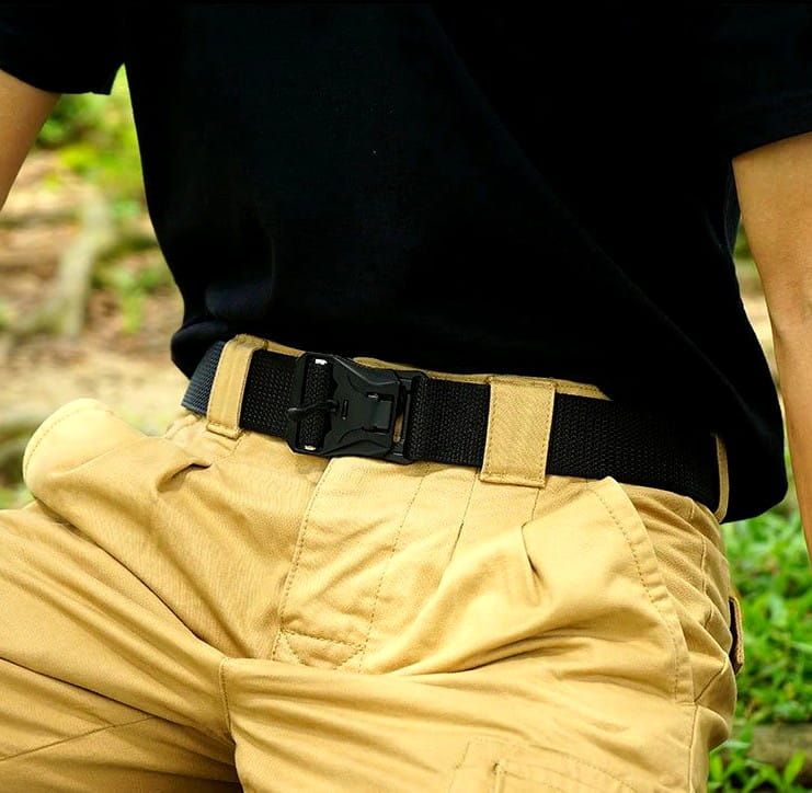 Taktinis diržas vyrams H106, juodos spalvos D122