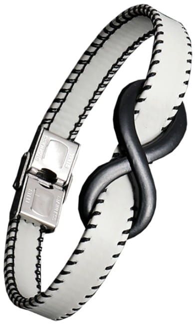 Vyriška apyrankė F88, balta A13