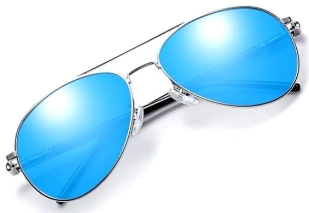 Akiniai nuo saulės pilot K3-blue, mėlyni