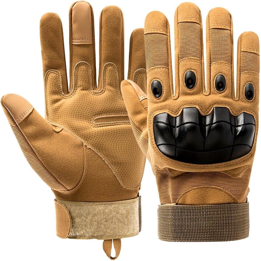 Vyriškos taktinės pirštinės K59 , smėlio spalvos, XL