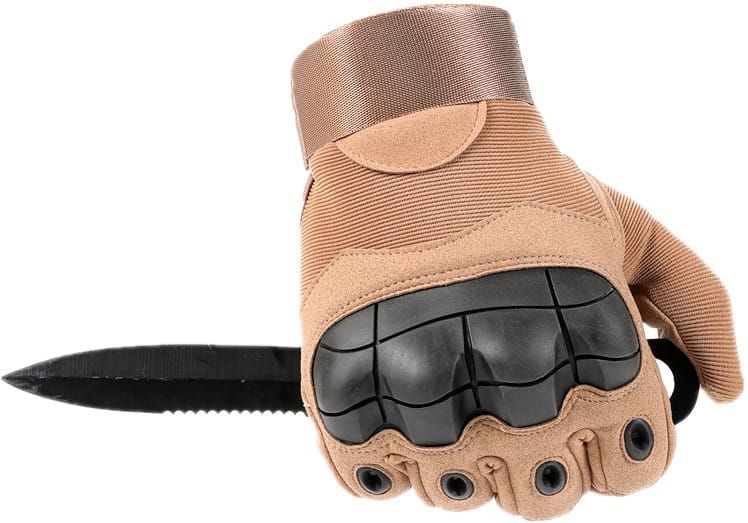 Vyriškos taktinės pirštinės K59 , smėlio spalvos, XL