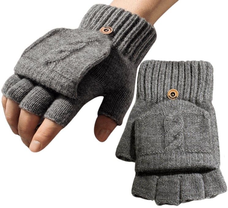 Pirštinės vyrams KR55, pilka