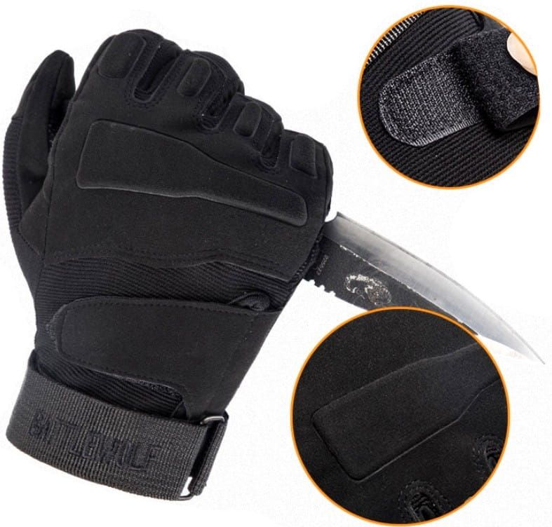 Vyriškos taktinės pirštinės K71, XL