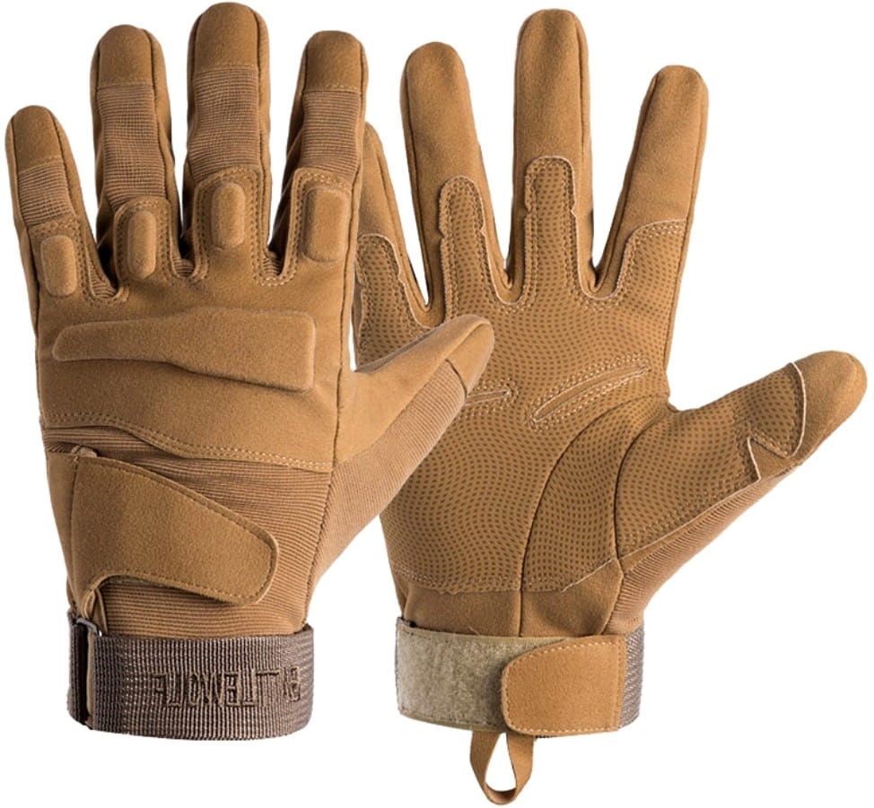 Vyriškos taktinės pirštinės KR71, smėlio spalvos