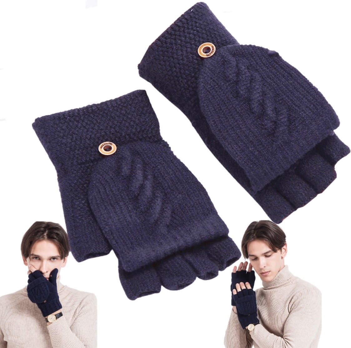 Pirštinės vyrams KR55-2, mėlyna