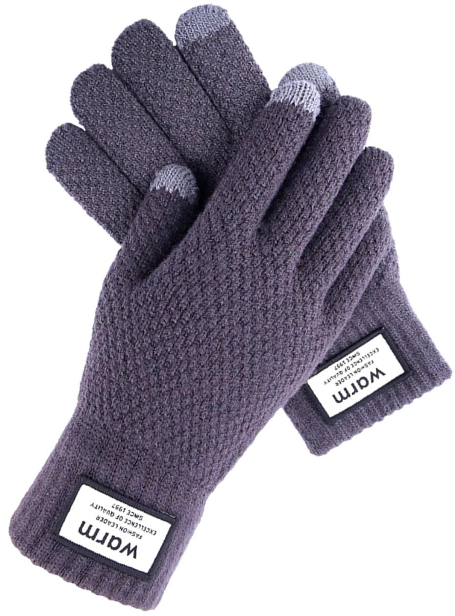 Pirštinės vyrams KR89-1, pilka, Universalus