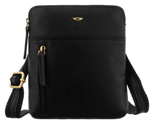 Juoda odinė rankinė su dėklu PTN X6