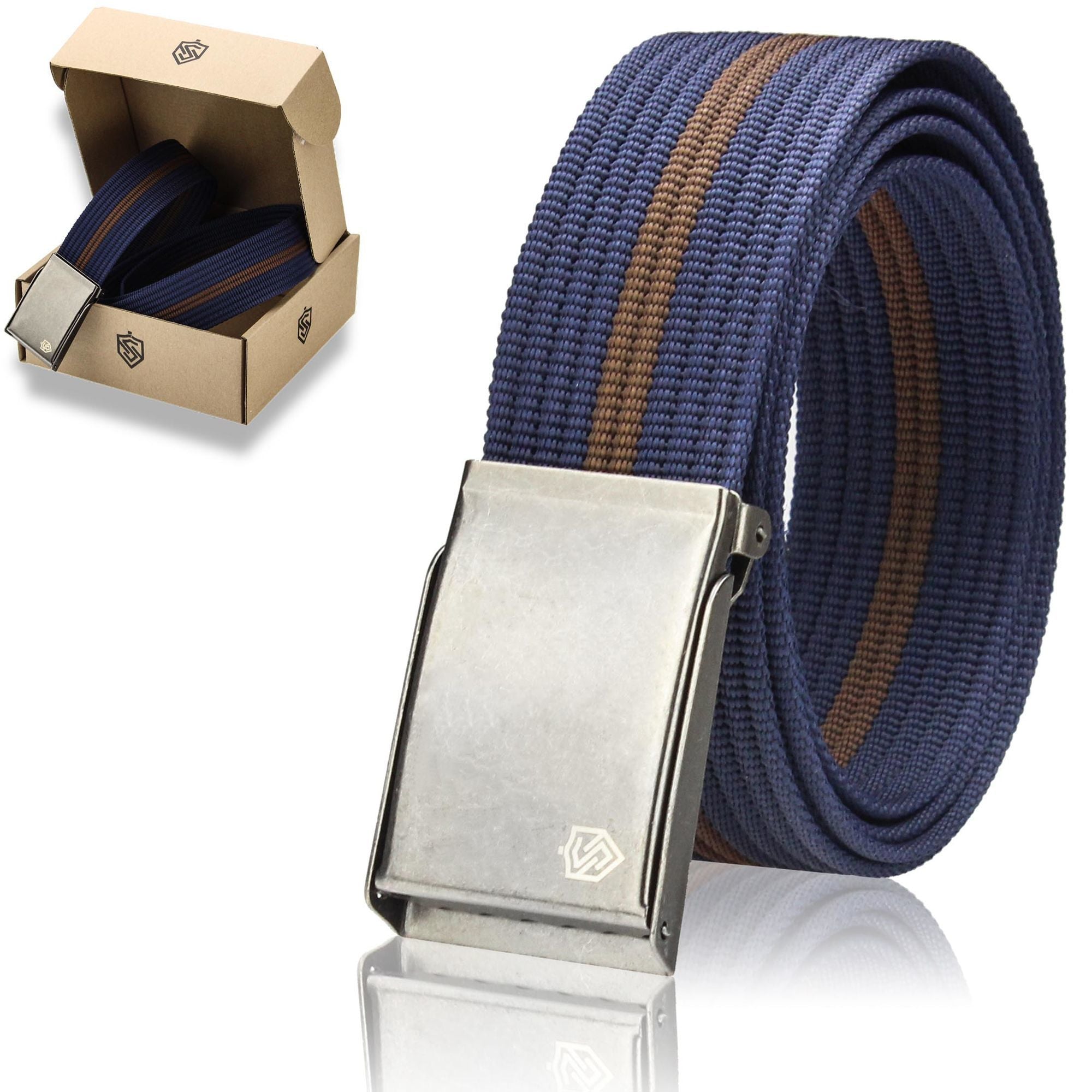 Vyriškas medžiaginis diržas Stevens B1-P14-B D60