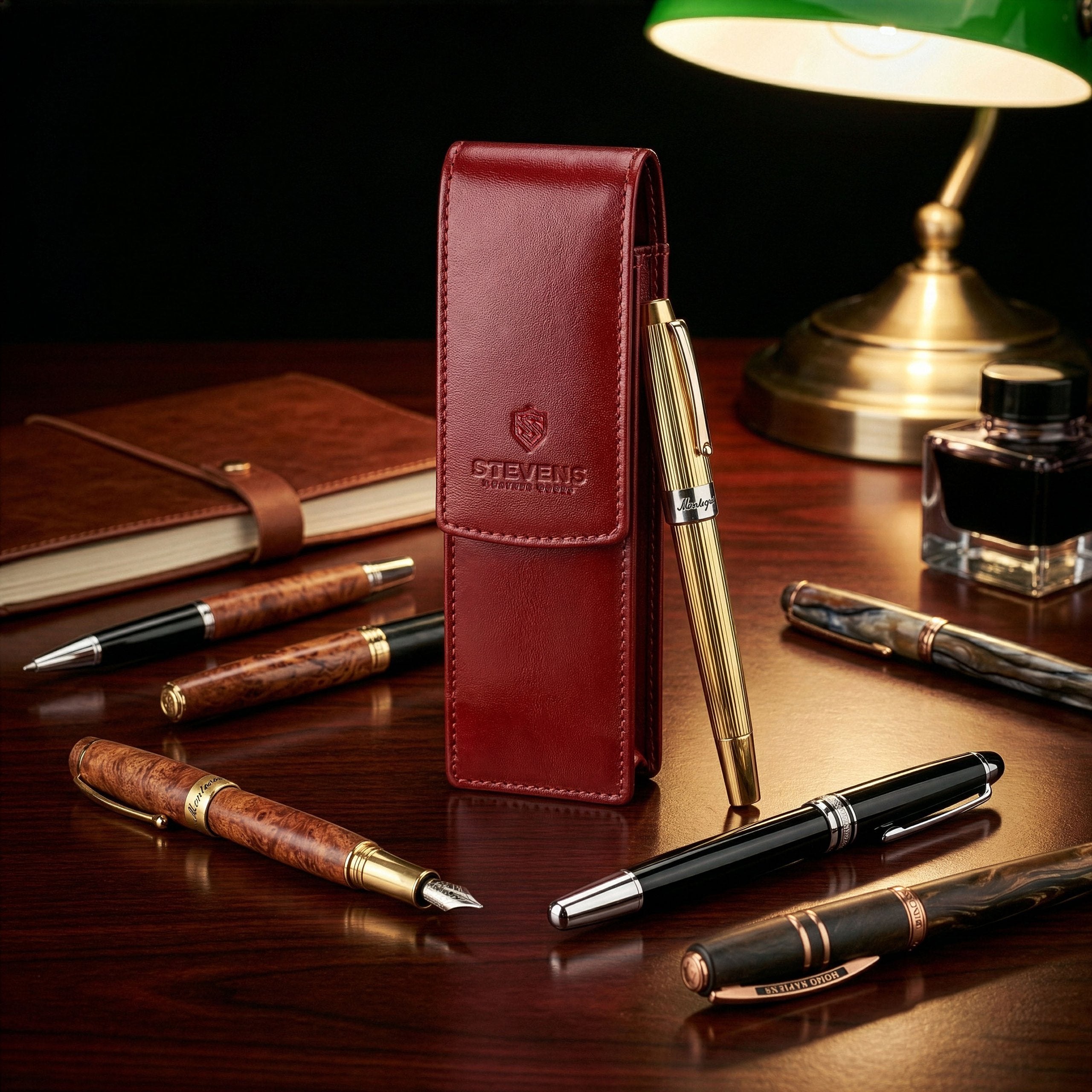 Odinis rašiklių dėklas moterims Stevens N11