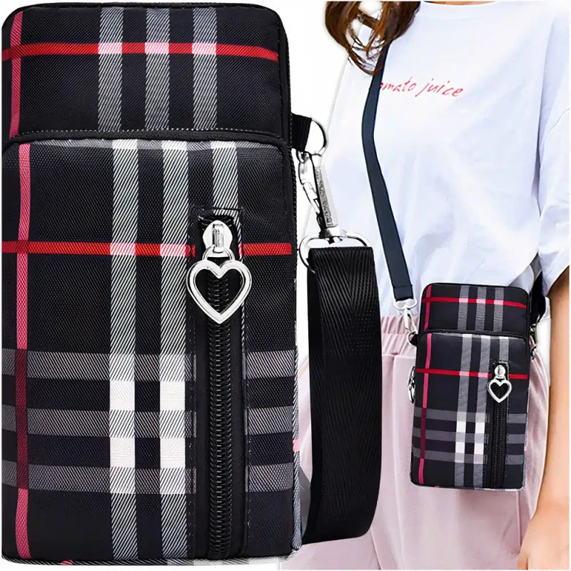 Maža rankinė moterims S64 juoda R787