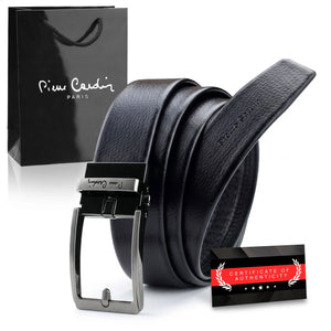 Vyriškas automatinis diržas Pierre Cardin, juodas D40021