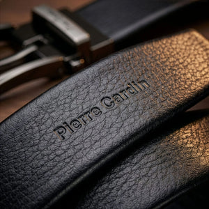 Vyriškas automatinis diržas Pierre Cardin, juodas D40021