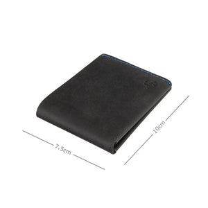 Maža vyriška odinė piniginė Visconti RW49, mėlyna D40125
