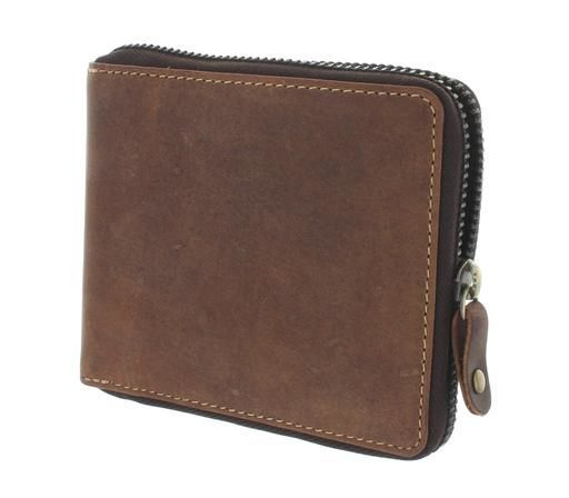 Vyriška odinė piniginė Visconti 702 Hunter, ruda S173