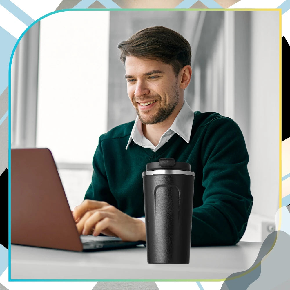 Termo puodelis kavai, 510 ml, sandarus N416