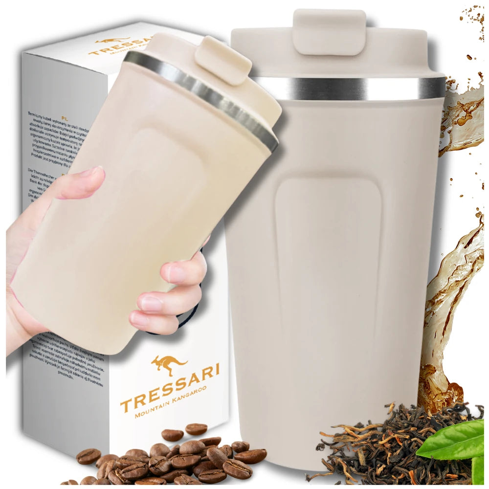 Termo puodelis kavai, 510 ml, sandarus N417