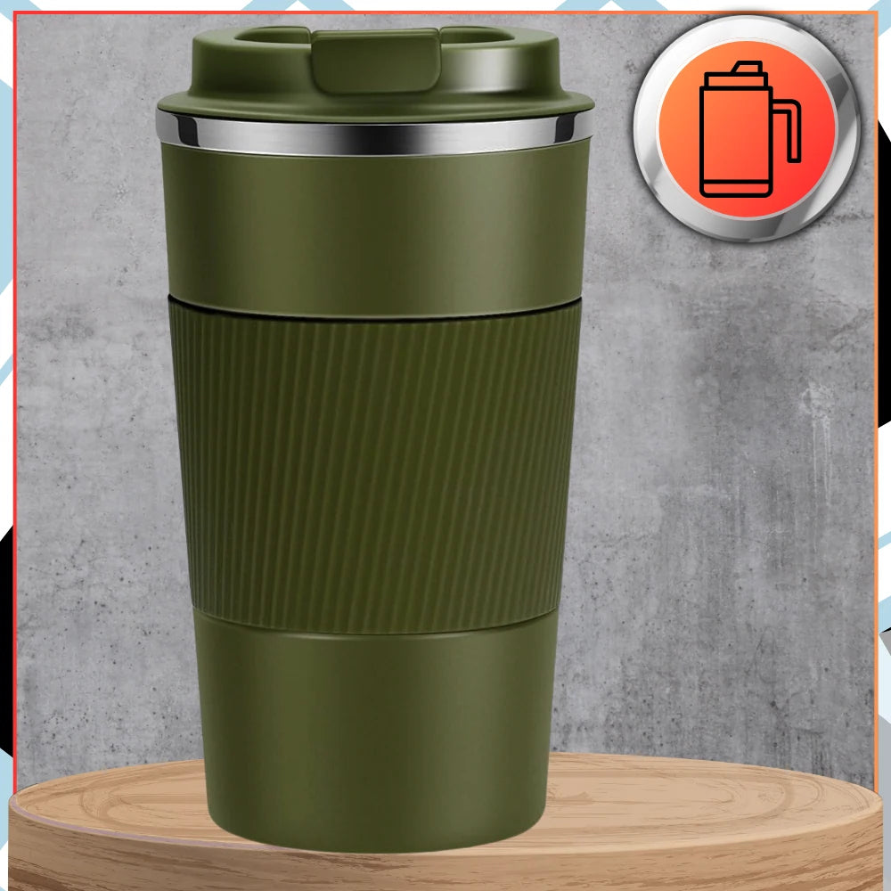 Termo puodelis, 510 ml, sandarus