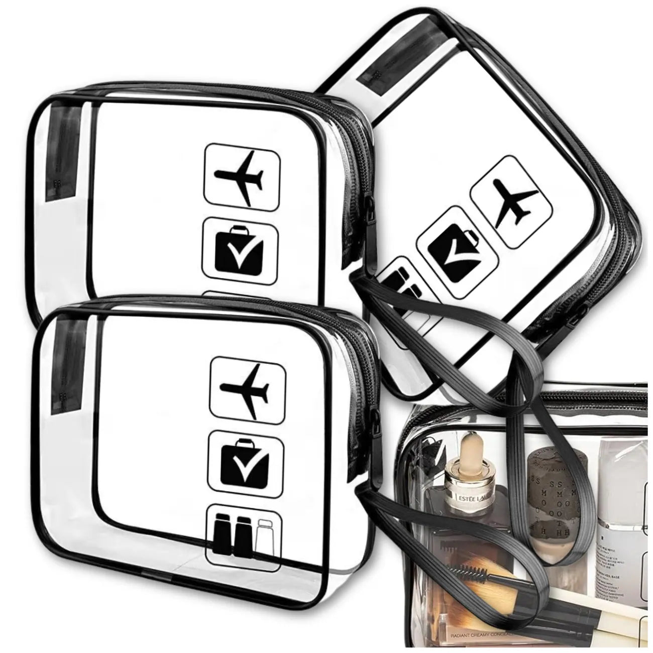 Skaidri kosmetinė, 3 vnt. rinkinys