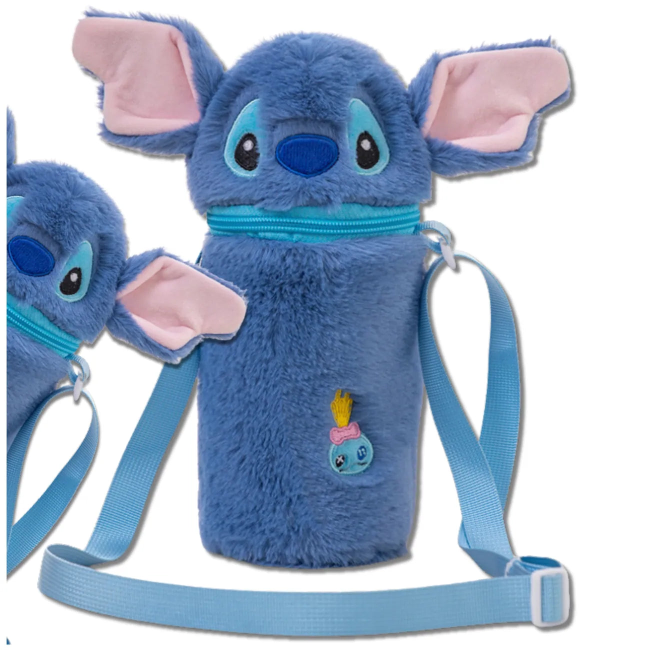 Pliušinis termoso butelio dėklas, animacinis dizainas