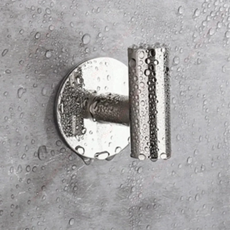 Vonios kabliukų rinkinys 4vnt S2, sidabrinis N243