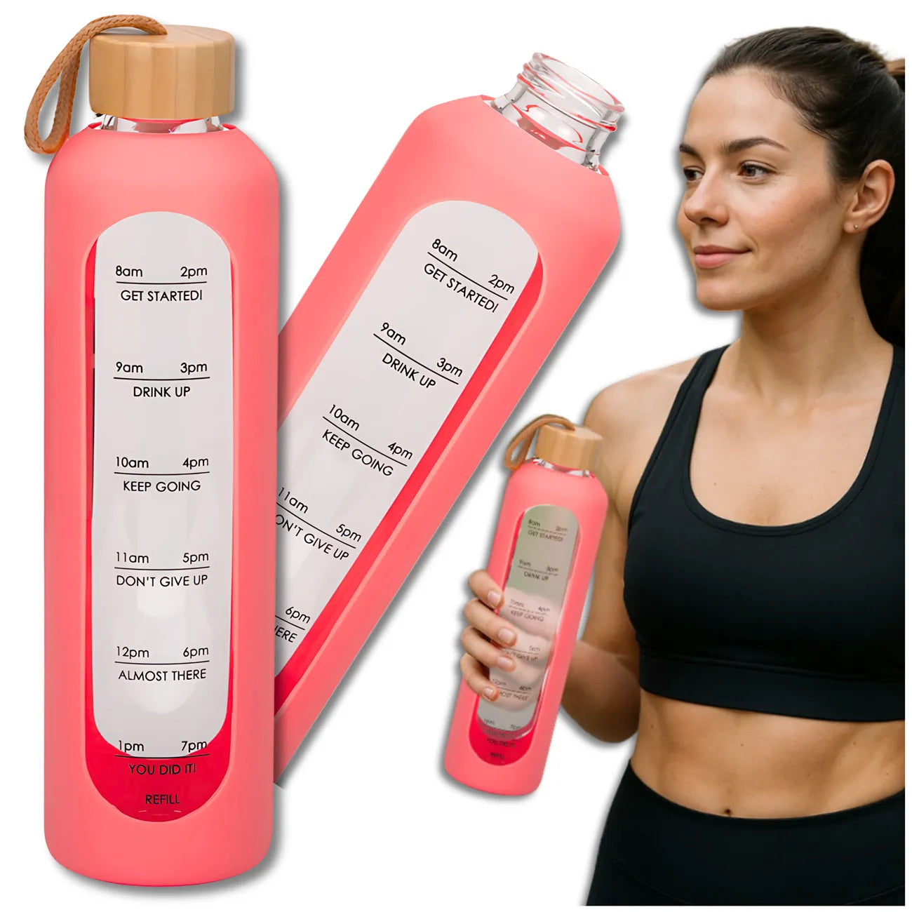 Gertuvė TRESSARI, stiklinis, 1000 ml