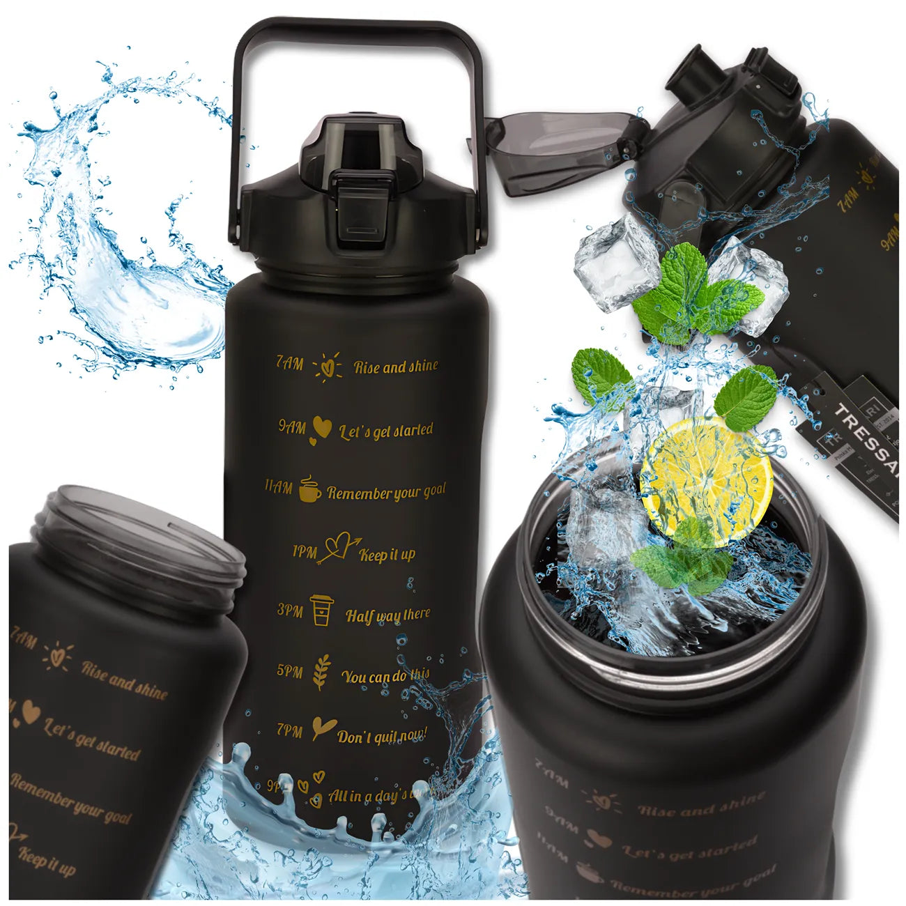 Gertuvė Tressari, 2000 ml, BPA neturintis plastikas