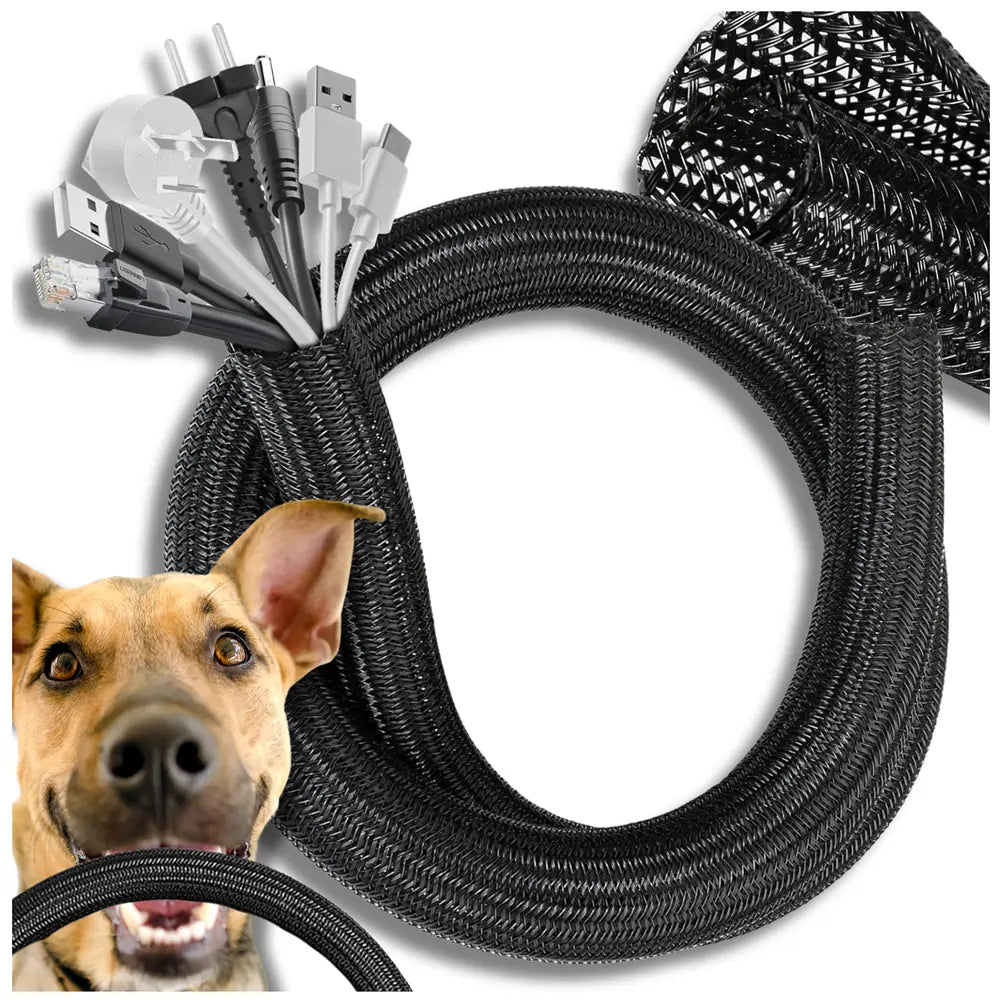 Kabelių organizatorius, juodas, 3 m N369