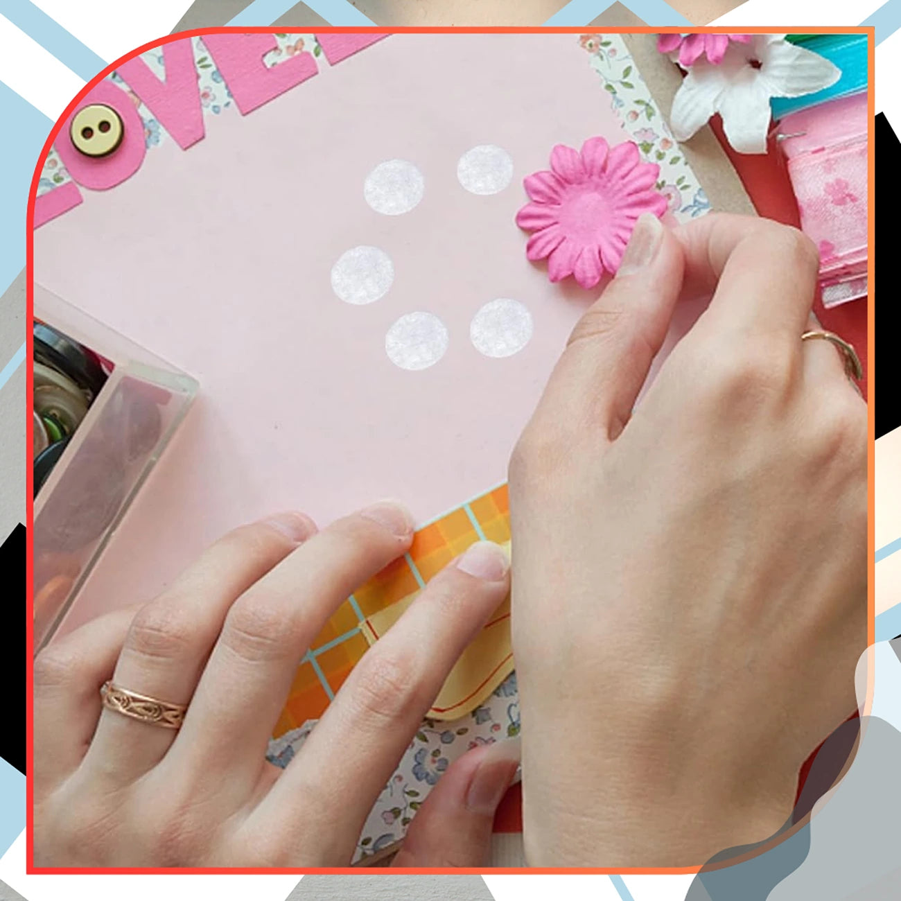 Lipnūs apskriti lipdukai, 10mm, 600 vnt. N375