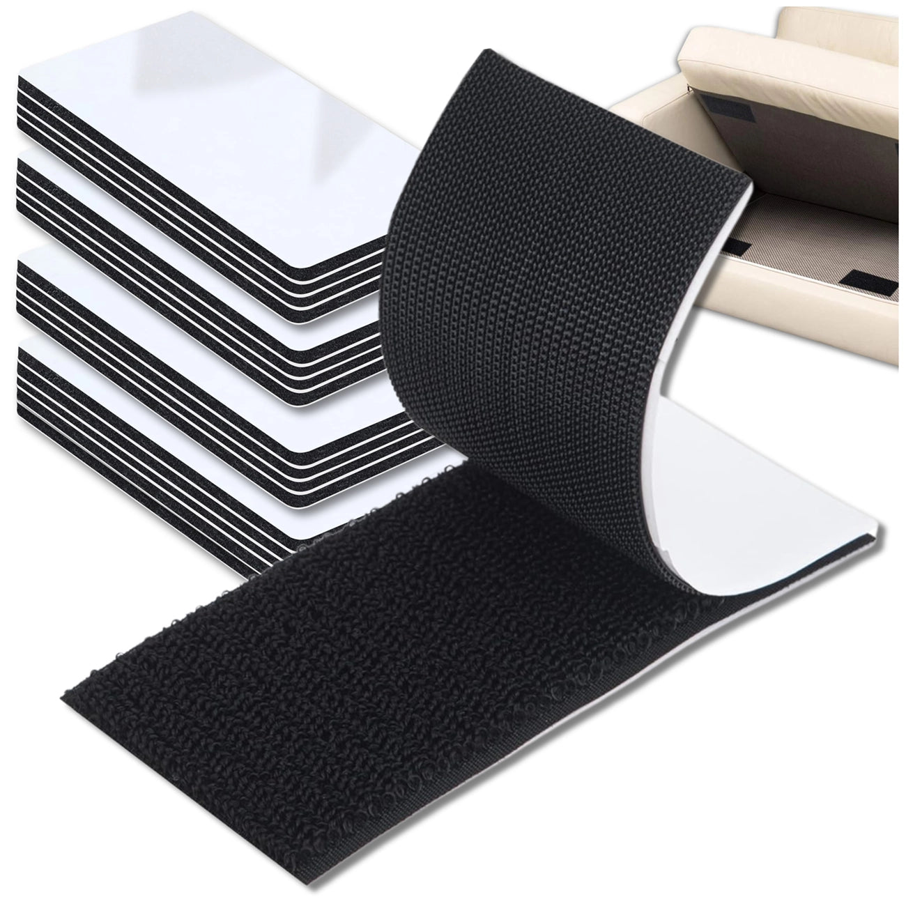 Lipni juosta, juoda, 30x100mm, 25 vnt.