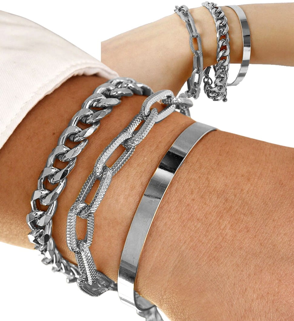 Apyrankė su mazgu – sidabrinės arba auksinės spalvos