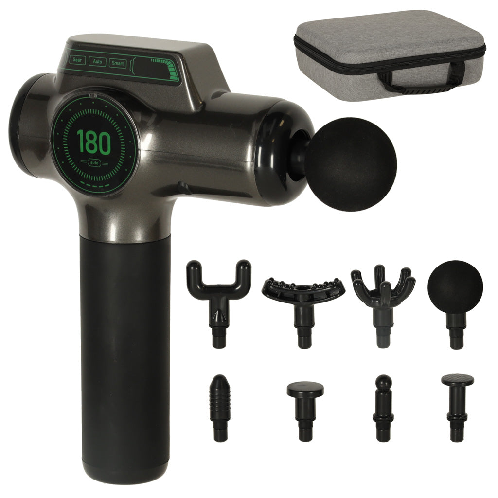 Masažuoklis su LED ekranu 8in1