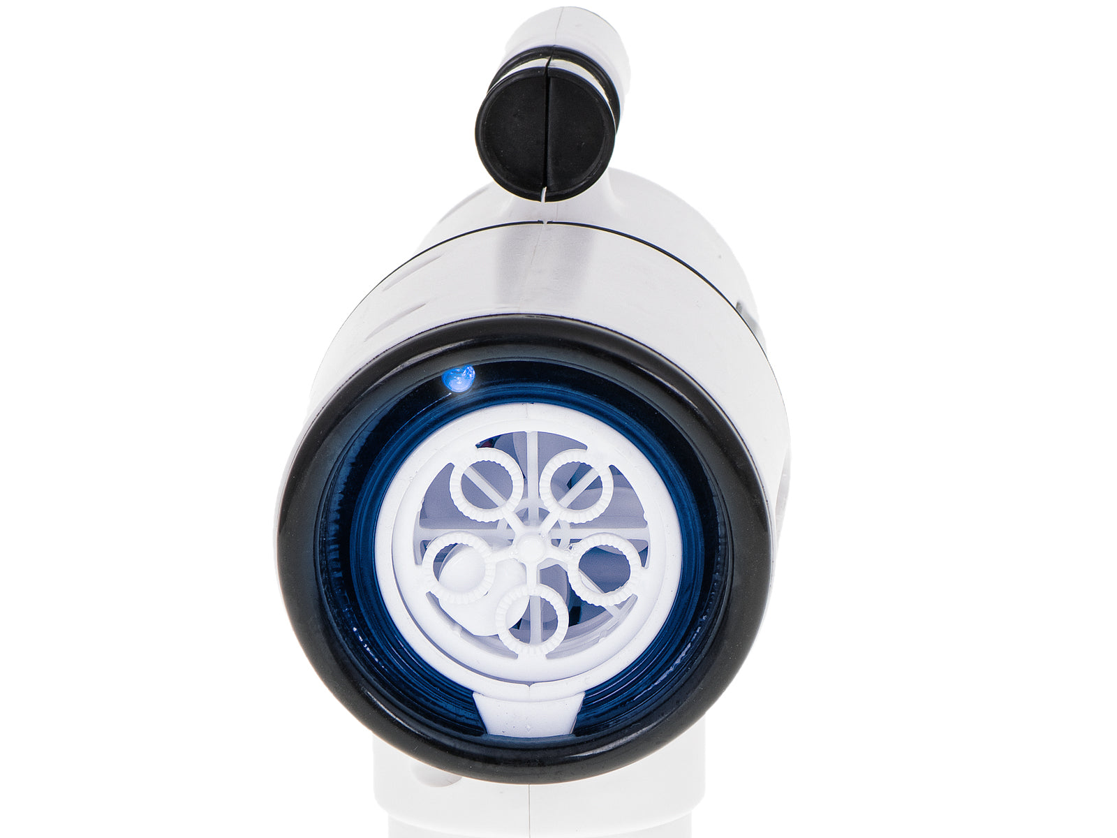 Baltas muilo burbulų pistoletas