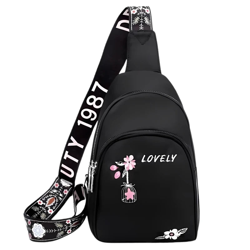 Kuprinė moterims F118 juoda