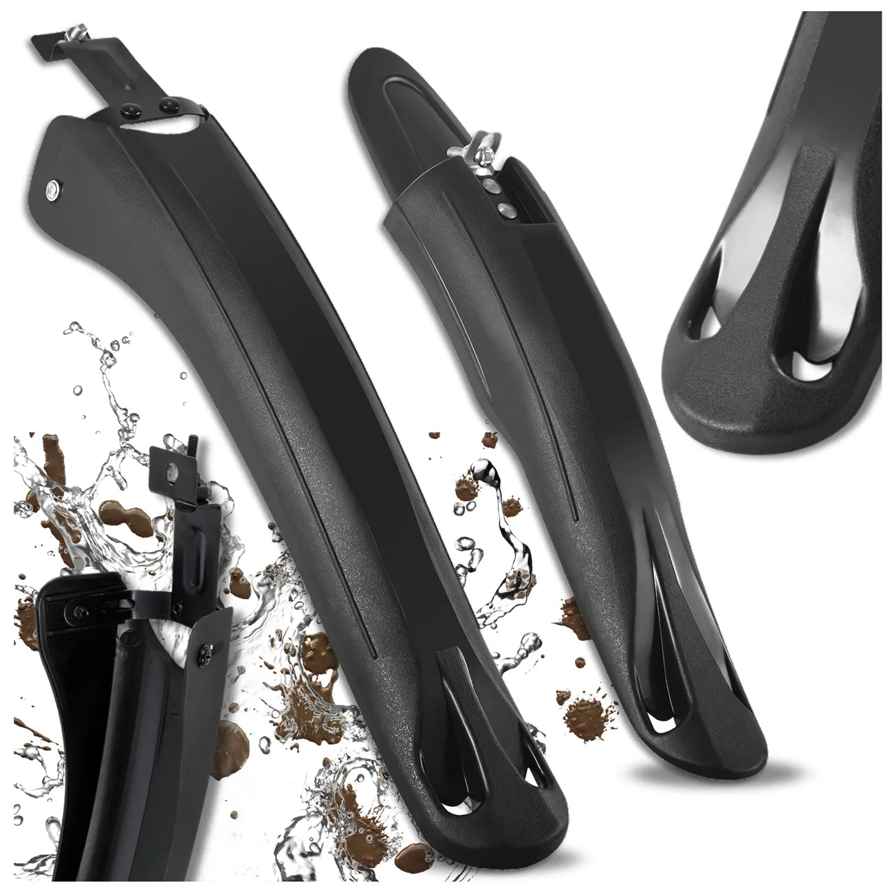 Dviračio purvasargių rinkinys MTB, ABS plastikas