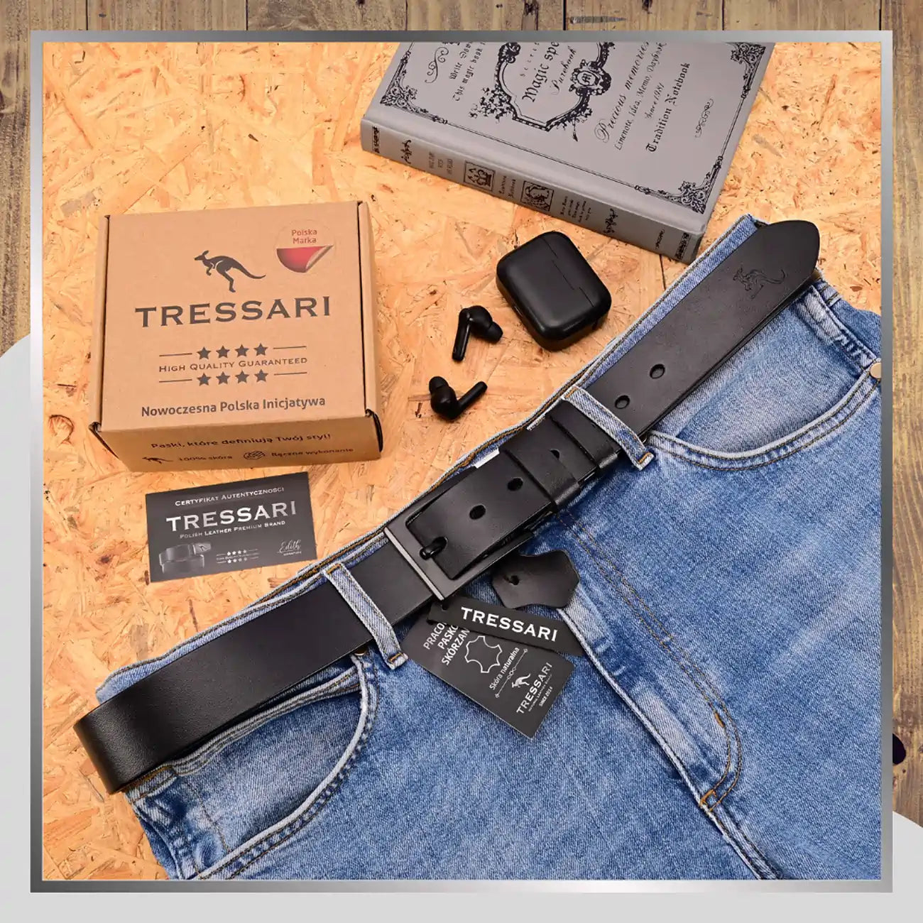 Odinis vyriškas diržas, juodas, 120cm T57