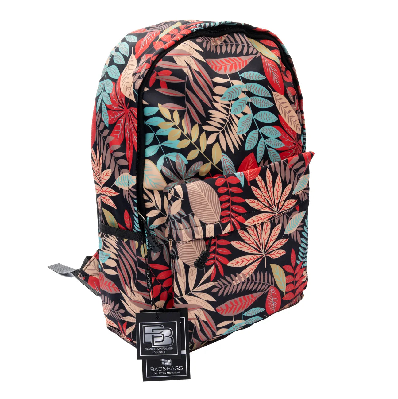 Kelioninė miesto kuprinė BAD&BAGS, spalvota, vandeniui atspari N489